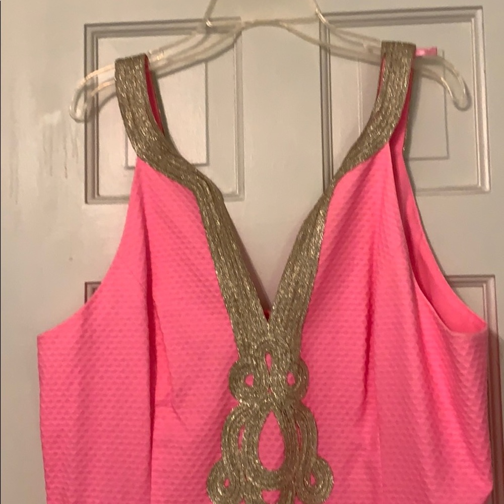 Pink Lilly Pulitzer dress